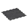 Aufsicht auf die Unterseite, also die Bodenseite von WARCO-Formteil 6452 - Fitnessgulv Kompakt im Format 100 × 100 × 0,8 cm.