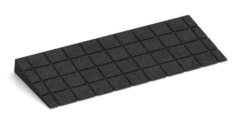 Dræningskanaler i kvadratisk mønster