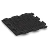 Aufsicht auf die Unterseite, also die Bodenseite von WARCO-Formteil 1299 - Gangfliser Classic im Format 500 x 500 x 40 mm.