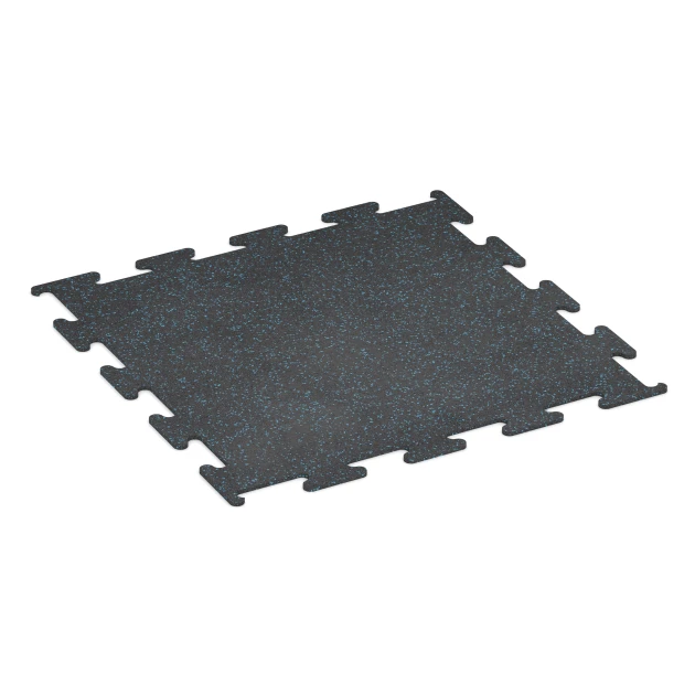 Aufsicht auf die Unterseite, also die Bodenseite von WARCO-Formteil 3754 - Fitness Performance Elite Træningsgulv im Format 100 x 100 x 1 cm | 1,00 m².