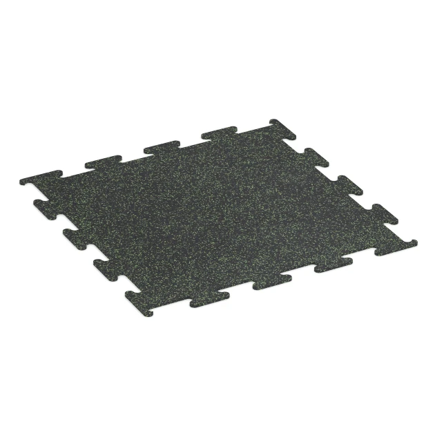 Aufsicht auf die Unterseite, also die Bodenseite von WARCO-Formteil 3755 - Fitness Performance Elite Træningsgulv im Format 100 x 100 x 1 cm | 1,00 m².