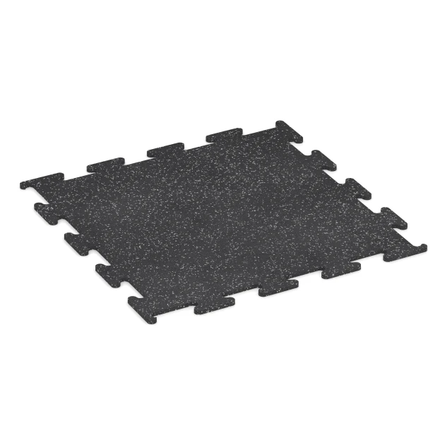 Aufsicht auf die Unterseite, also die Bodenseite von WARCO-Formteil 3777 - Fitness Performance Elite Træningsgulv im Format 100 x 100 x 1,5 cm | 1,00 m².