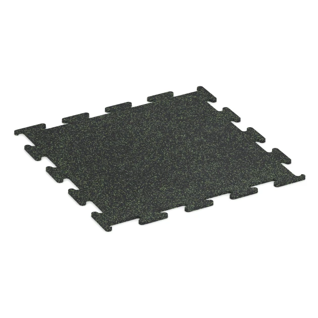 Aufsicht auf die Unterseite, also die Bodenseite von WARCO-Formteil 3759 - Fitness Performance Elite Træningsgulv im Format 100 x 100 x 1,5 cm | 1,00 m².