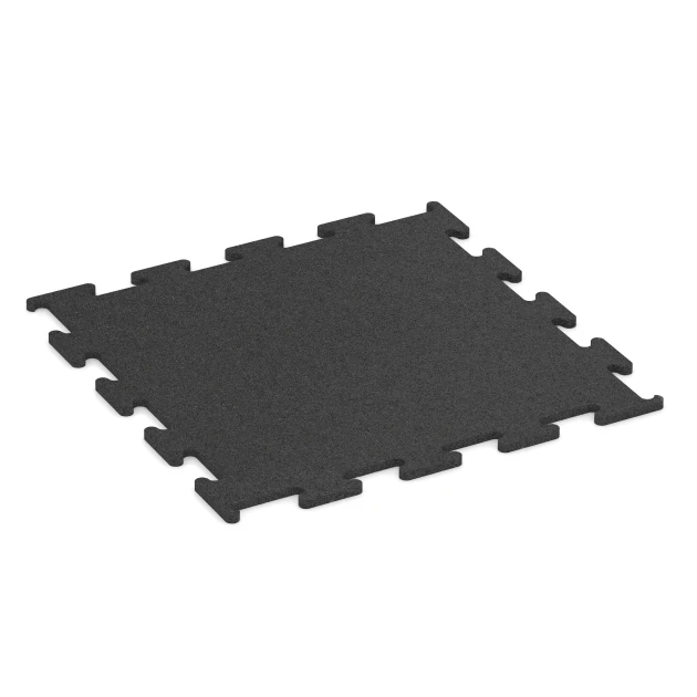 Aufsicht auf die Unterseite, also die Bodenseite von WARCO-Formteil 6152 - Fitness Performance Elite Træningsgulv im Format 50 x 50 x 1 cm | 0,25 m².
