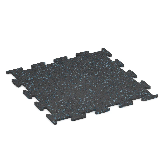 Aufsicht auf die Unterseite, also die Bodenseite von WARCO-Formteil 3766 - Fitness Performance Elite Træningsgulv im Format 50 x 50 x 1 cm | 0,25 m².