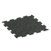 Aufsicht auf die Unterseite, also die Bodenseite von WARCO-Formteil 3767 - Fitness Performance Elite Træningsgulv im Format 50 x 50 x 1 cm | 0,25 m².