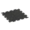 Aufsicht auf die Unterseite, also die Bodenseite von WARCO-Formteil 3764 - Fitness Performance Elite Træningsgulv im Format 50 x 50 x 1 cm | 0,25 m².