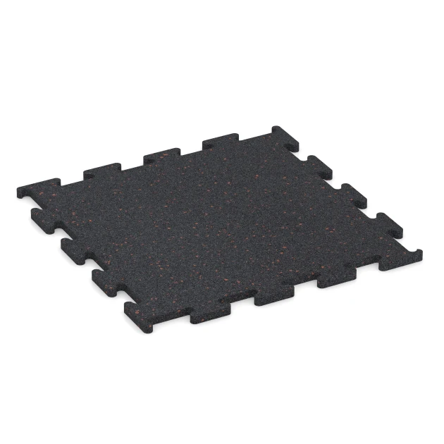 Aufsicht auf die Unterseite, also die Bodenseite von WARCO-Formteil 3769 - Fitness Performance Elite Træningsgulv im Format 50 x 50 x 1,5 cm | 0,25 m².