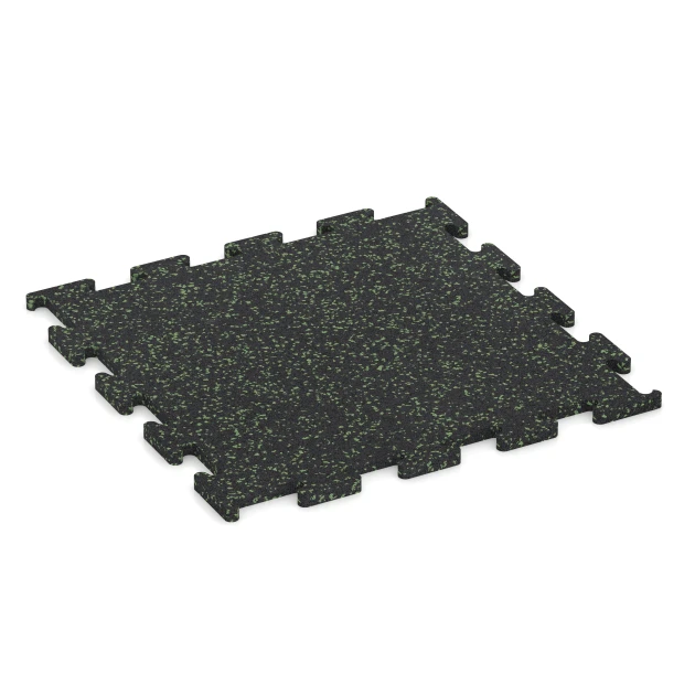 Aufsicht auf die Unterseite, also die Bodenseite von WARCO-Formteil 3771 - Fitness Performance Elite Træningsgulv im Format 50 x 50 x 1,5 cm | 0,25 m².