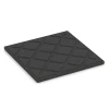 Aufsicht auf die Unterseite, also die Bodenseite von WARCO-Formteil 6356 - Terrasseflise Classic im Format 50 x 50 x 3 cm | 0,25 m².