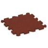 Aufsicht auf die Unterseite, also die Bodenseite von WARCO-Formteil 6984 - Fitnessgulv im Format 50 x 50 x 2 cm | 0,25 m².