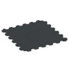 Aufsicht auf die Unterseite, also die Bodenseite von WARCO-Formteil 6377 - Fitness Beskyttelsesmåtte im Format 102,5 x 102,5 x 2 cm | 1,05 m².