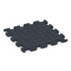 Aufsicht auf die Unterseite, also die Bodenseite von WARCO-Formteil 6828 - Fitness Active gulvflise im Format 44,6 x 44,6 x 1,8 cm.