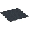 Aufsicht auf die Unterseite, also die Bodenseite von WARCO-Formteil 6874 - Fitnessgulv Max System im Format 97,1 x 97,1 × 1,8 cm.