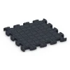 Aufsicht auf die Unterseite, also die Bodenseite von WARCO-Formteil 6936 - Faldsikringsflise puzzle im Format 44,6 x 44,6 × 2,8 cm.