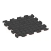 Aufsicht auf die Unterseite, also die Bodenseite von WARCO-Formteil 6845 - Fitness Active gulvflise im Format 46 x 46 × 2,8 cm.