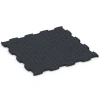 Aufsicht auf die Unterseite, also die Bodenseite von WARCO-Formteil 6855 - Fitness Active gulvflise im Format 97,1 x 97,1 x 2,8 cm.
