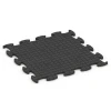 Aufsicht auf die Unterseite, also die Bodenseite von WARCO-Formteil 6856 - Fitness Active gulvflise im Format 98 x 98 x 2,8 cm.