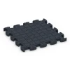 Aufsicht auf die Unterseite, also die Bodenseite von WARCO-Formteil 6961 - Fitness Premium træningsgulv im Format 45,9 x 45,9 x 2,8 cm.