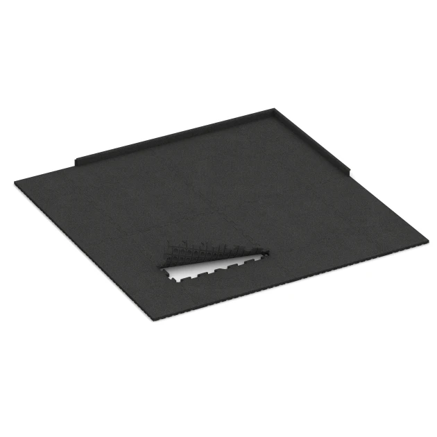 Typische Verlegung oder Einbausituation für den Artikel 4609 von WARCO - Eventklikflise udendørs, Farbton Antracit in der Abmessung 100 x 100 x 3 cm | 1,00 m².