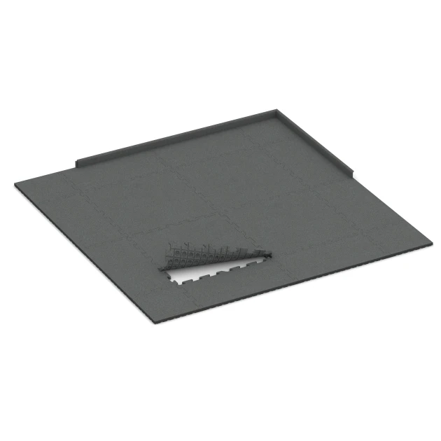 Typische Verlegung oder Einbausituation für den Artikel 6078 von WARCO - Eventklikflise udendørs, Farbton Skifergrå in der Abmessung 100 x 100 x 3 cm | 1,00 m².