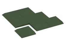 Eck-Platte (zwei Seiten abgeschrägt)