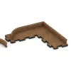 Typische Verlegung oder Einbausituation für den Artikel 2250 von WARCO - Gulvliste, Farbton Terra Cotta in der Abmessung 750 x 20 x 80 mm.