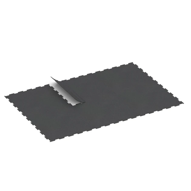 Typische Verlegung oder Einbausituation für den Artikel 6449 von WARCO - Fitnessgulv Kompakt, Farbton Antracit in der Abmessung 100 × 100 × 0,8 cm.