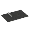 Typische Verlegung oder Einbausituation für den Artikel 6454 von WARCO - Fitnessgulv Kompakt, Farbton Let Gul Sprøjtet in der Abmessung 100 × 100 × 0,8 cm.