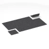 Typische Verlegung oder Einbausituation für den Artikel 6458 von WARCO - Fitnessgulv Kompakt, Farbton Let Grå Sprøjtet in der Abmessung 50 × 50 × 0,8 cm.