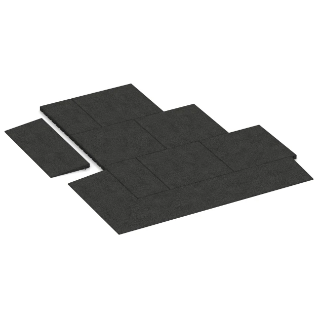 Typische Verlegung oder Einbausituation für den Artikel 2388 von WARCO - Tærskelrampe 75 cm, Farbton Antracit in der Abmessung 75 x 30 cm | 8 < 35 mm.