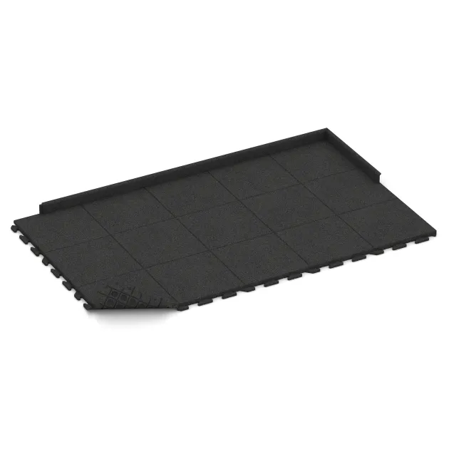 Typische Verlegung oder Einbausituation für den Artikel 1386 von WARCO - Gangfliser Classic, Farbton Anthracite in der Abmessung 500 x 500 x 40 mm.