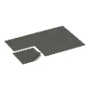 Typische Verlegung oder Einbausituation für den Artikel 1019 von WARCO - Fitnessgulv Kompakt, Farbton Mørkgrå Granit in der Abmessung 970 x 970 x 8 mm | 0,94 m.