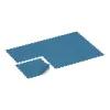 Typische Verlegung oder Einbausituation für den Artikel 1029 von WARCO - Fitnessgulv Kompakt, Farbton Atlantic in der Abmessung 970 x 970 x 8 mm | 0,94 m.