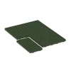 Typische Verlegung oder Einbausituation für den Artikel 6118 von WARCO - Græsarmeringsmåtte i gummi (faldunderlag), Farbton Græsgrøn in der Abmessung 100 × 50 × 6,5 cm.