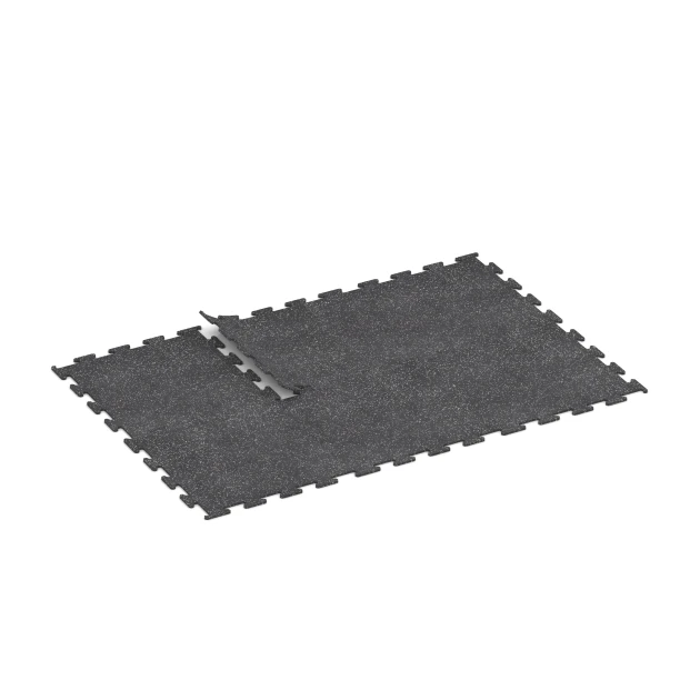 Typische Verlegung oder Einbausituation für den Artikel 3777 von WARCO - Fitness Performance Elite Træningsgulv, Farbton Let Grå Sprøjtet in der Abmessung 100 x 100 x 1,5 cm | 1,00 m².