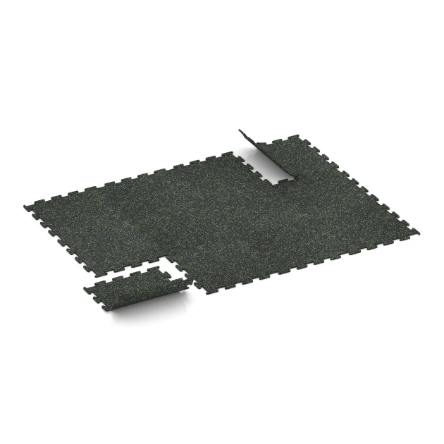 Typische Verlegung oder Einbausituation für den Artikel 3767 von WARCO - Fitness Performance Elite Træningsgulv, Farbton Let Grøn Sprøjtet in der Abmessung 50 x 50 x 1 cm | 0,25 m².