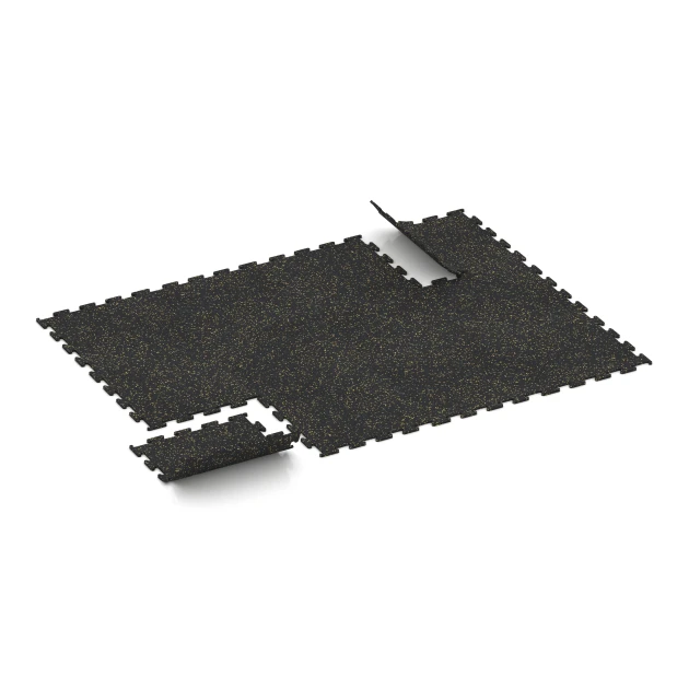 Typische Verlegung oder Einbausituation für den Artikel 3764 von WARCO - Fitness Performance Elite Træningsgulv, Farbton Let Gul Sprøjtet in der Abmessung 50 x 50 x 1 cm | 0,25 m².