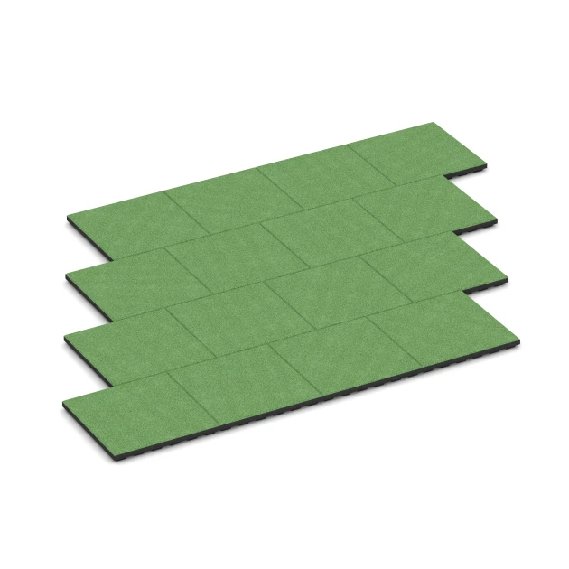 Typische Verlegung oder Einbausituation für den Artikel 6374 von WARCO - Terrasseflise Classic, Farbton Lindgrøn in der Abmessung 50 x 50 x 4 cm.