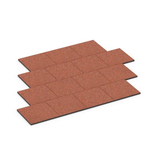 Typische Verlegung oder Einbausituation für den Artikel 6417 von WARCO - Faldsikringsflise – 90 cm, Farbton Etna in der Abmessung 50 x 50 x 3 cm.