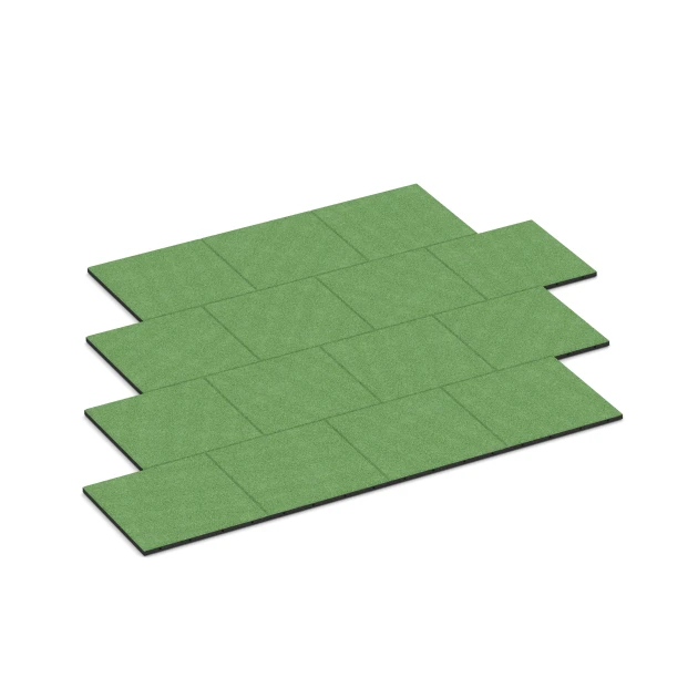 Typische Verlegung oder Einbausituation für den Artikel 6184 von WARCO - Liggemåtte til hund, Farbton Lindegrøn in der Abmessung 50 x 50 x 3 cm | 0,25 m².