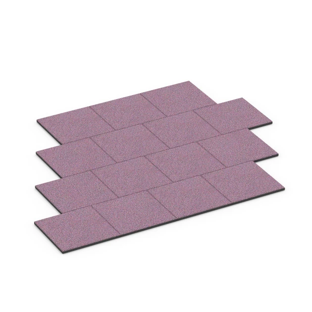 Typische Verlegung oder Einbausituation für den Artikel 6418 von WARCO - Faldsikringsflise – 90 cm, Farbton Lavendel in der Abmessung 50 x 50 x 3 cm | 0,25 m².
