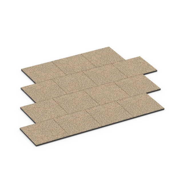 Typische Verlegung oder Einbausituation für den Artikel 6419 von WARCO - Faldsikringsflise – 90 cm, Farbton Travertin in der Abmessung 50 x 50 x 3 cm | 0,25 m².