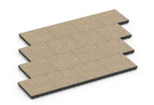 EPDM-faldflise – 210 cm