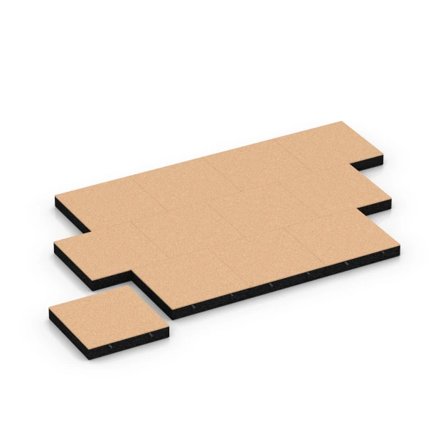 Typische Verlegung oder Einbausituation für den Artikel 6234 von WARCO - Faldsikringsfliser, Farbton Sandbeige in der Abmessung 50 x 50 x 8 cm.