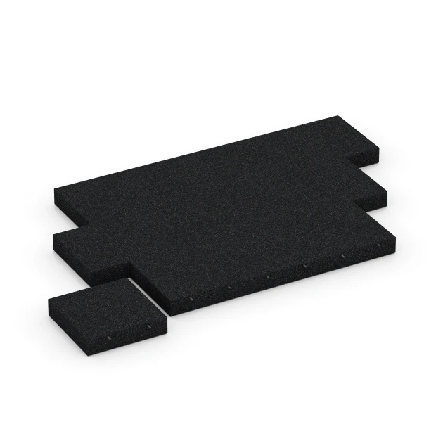 Typische Verlegung oder Einbausituation für den Artikel 6277 von WARCO - Faldsikringsflise – 300 cm, Farbton Antracit in der Abmessung 50 x 50 x 11 cm.