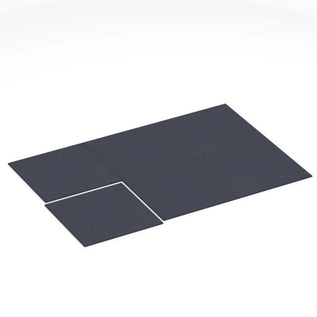 Typische Verlegung oder Einbausituation für den Artikel 6176 von WARCO - Fitness Performance Elite Træningsgulv, Farbton Antracit in der Abmessung 100 × 100 × 2 cm.