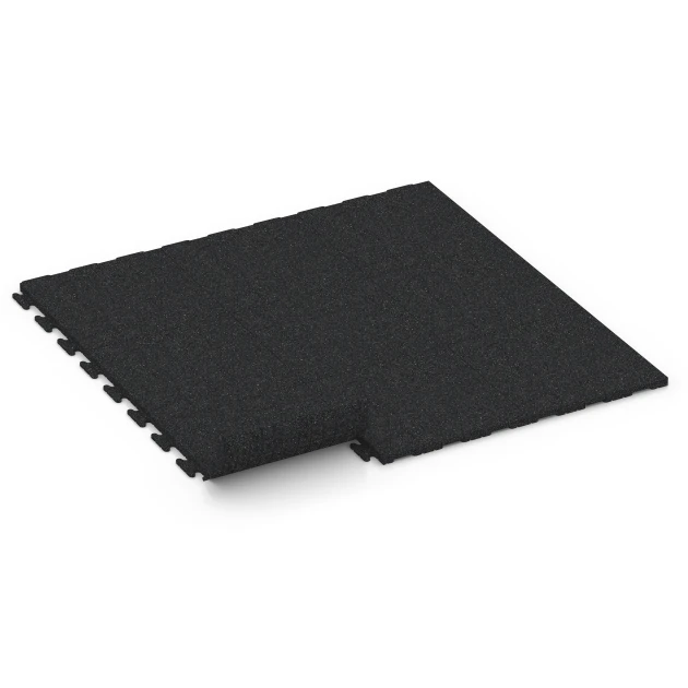 Typische Verlegung oder Einbausituation für den Artikel 6190 von WARCO - Træningsgulvflise Classic, Farbton Antracit in der Abmessung 50 x 50 x 3 cm | 0,25 m².
