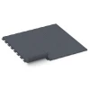 Typische Verlegung oder Einbausituation für den Artikel 7055 von WARCO - Gummiflise Linea, Farbton Skifergrå in der Abmessung 50 x 50 x 3 cm | 0,25 m².
