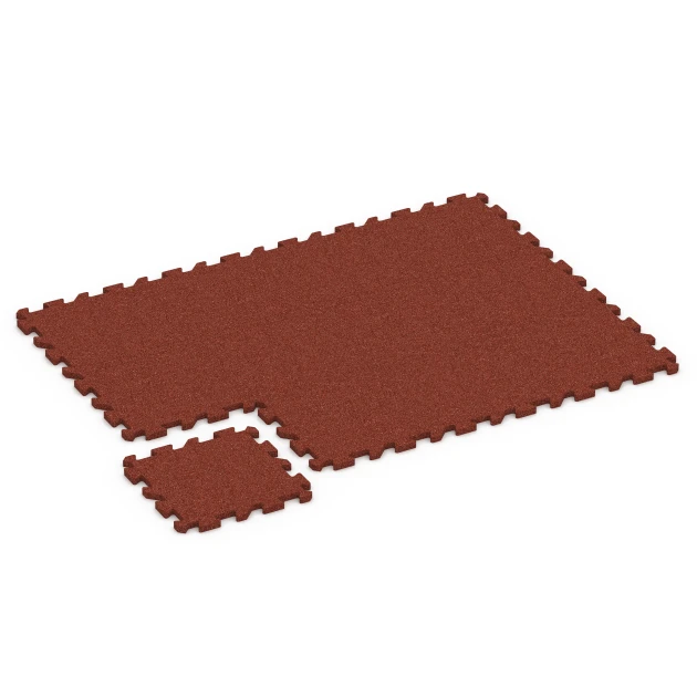 Typische Verlegung oder Einbausituation für den Artikel 6989 von WARCO - Boldbaneflise, Farbton Murstenrød in der Abmessung 50 x 50 x 3 cm | 0,25 m².